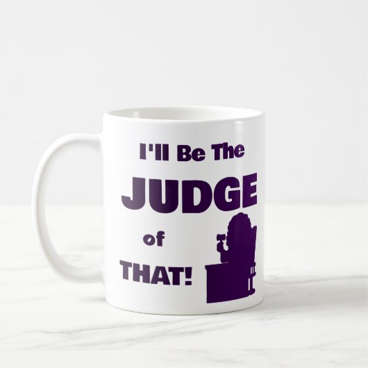 Persoonlijk ben ik de rechter. Mok (Links)