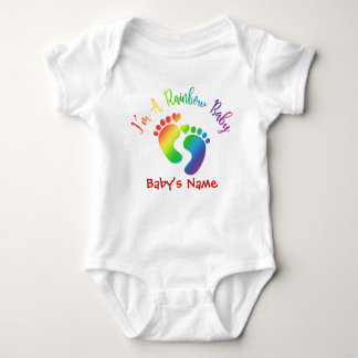 Persoonlijk ben ik een regenboogpak Baby. Romper
