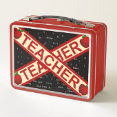 Persoonlijk ben ik je leraar metaal schoolvak (Achterkant)