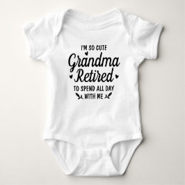 Persoonlijk ben ik zo Cute Grandma in ruste Romper