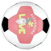 Persoonlijk ben je genoom hartgeel en grijs voetbal (Gedraaid)