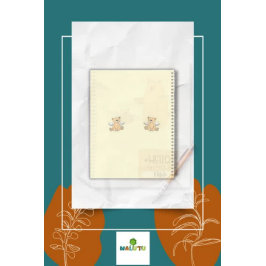 Persoonlijk beren-thema notitieboek – Terug naar s