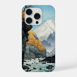 Persoonlijk berglandschap I Esthetisch iPhone 15 Pro Case