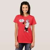 persoonlijk bericht voor snaarreiniging t-shirt (Voorkant volledig)