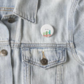 Persoonlijk Beste Docent Cadeau Ronde Button 3,2 Cm (In situ)