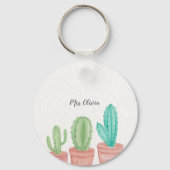 Persoonlijk Beste Docent Cadeau Sleutelhanger (Voorkant)