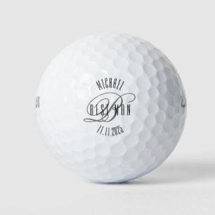 Persoonlijk beste huwelijk golfballen