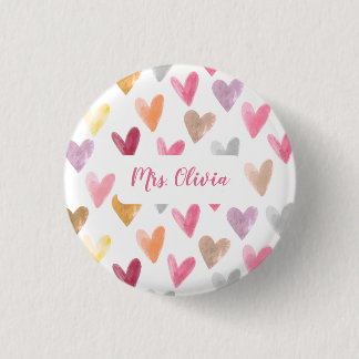 Persoonlijk Beste Leraar Cadeau Ronde Button 3,2 Cm