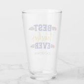 Persoonlijk Beste Leraar Ooit - Gepersonaliseerd C Glas (Achterkant)