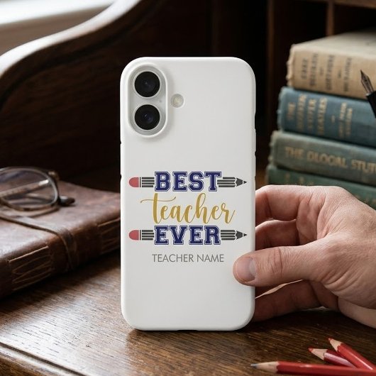 Persoonlijk Beste Leraar Ooit - Op Maat Gemaakt Ca Case-Mate iPhone Case