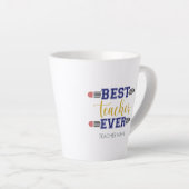 Persoonlijk Beste Leraar Ooit - Op Maat Gemaakt Ca Latte Mok (Rechterhoek)