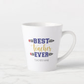 Persoonlijk Beste Leraar Ooit - Op Maat Gemaakt Ca Latte Mok (Rechts)