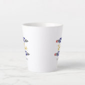 Persoonlijk Beste Leraar Ooit - Op Maat Gemaakt Ca Latte Mok (Voorkant)