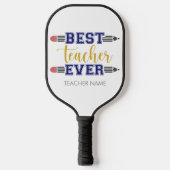 Persoonlijk Beste Leraar Ooit - Op Maat Gemaakt Ca Pickleball Paddle (Voorkant)