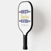 Persoonlijk Beste Leraar Ooit - Op Maat Gemaakt Ca Pickleball Paddle (Links)