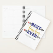 Persoonlijk Beste Leraar Ooit - Op Maat Gemaakt Ca Planner (Display)