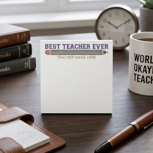 Persoonlijk Beste Leraar Ooit - Op Maat Gemaakt Ca Post-it® Notes