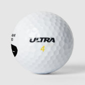 Persoonlijk Beste Man Golfballen (Logo)