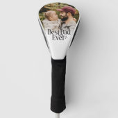 Persoonlijk Beste Papa Aandenken Golfheadcover (Voorkant)