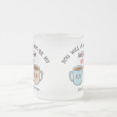 Persoonlijk Beste-Thee Koppel Matglas Koffiemok (Center)