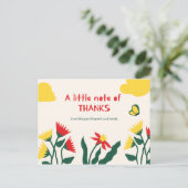 Persoonlijk - Betaal persoonlijk Dank u Briefkaart (Staand voorkant)