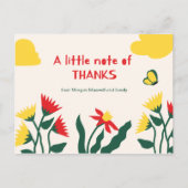 Persoonlijk - Betaal persoonlijk Dank u Briefkaart (Voorkant)