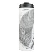 Persoonlijk Bewustzijn van Hersenkanker Thermosbeker (Voorkant)