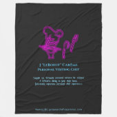 Persoonlijk bezoek op een schoorsteenvaring fleece deken (Voorkant)