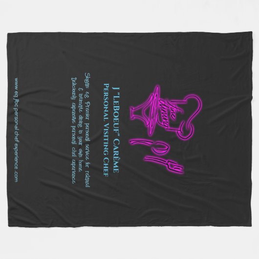 Persoonlijk bezoek op een schoorsteenvaring fleece deken (Voorkant (Horizontaal))