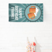 Persoonlijk bier gefeliciteerd met je verjaardag spandoek (Insitu)