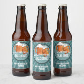 Persoonlijk bier gefeliciteerd verjaardag etiket (Flessen)