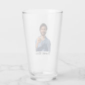 Persoonlijk bier glas (Achterkant)