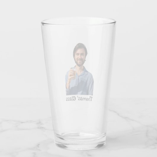 Persoonlijk bier glas (Achterkant)