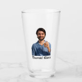 Persoonlijk bier glas (Voorkant)
