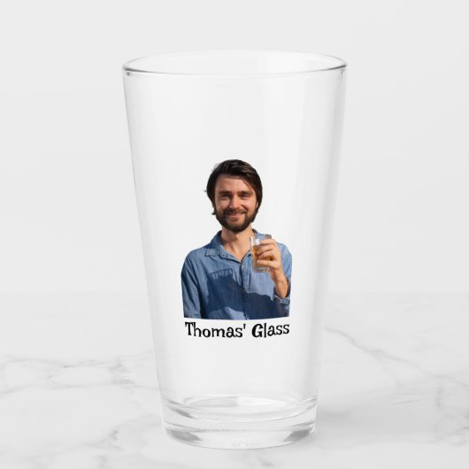 Persoonlijk bier glas (Voorkant)