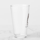 Persoonlijk bierglas met naam glas (Rechts)