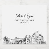 Persoonlijk bierlabel met herkenningspunten van Fo Bier Etiket (Enkel label)