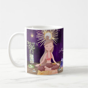 Persoonlijk bij Peace Yoga Girl en Crystals Koffiemok