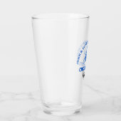 Persoonlijk blauwe cheerleader middelbare school glas (Rechts)