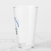 Persoonlijk Blauwe Havo-Volleyballer Glas (Links)