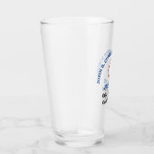 Persoonlijk Blauwe Hoge School Honkbalspeler Glas (Rechts)
