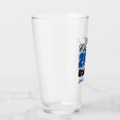 Persoonlijk Blauwe Klas van 2026 Afstudeerfeest Glas (Rechts)