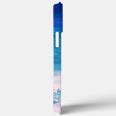 Persoonlijk Blauwe Oceaan Strand Case-Mate iPhone Case (Achterkant / Rechts)