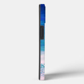 Persoonlijk Blauwe Oceaan Strand Case-Mate iPhone Case (Achterkant / Rechts)