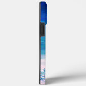 Persoonlijk Blauwe Oceaan Strand Case-Mate iPhone Case (Achterkant / Rechts)