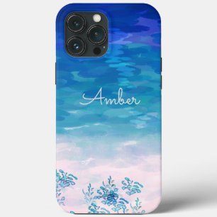 Persoonlijk Blauwe Oceaan Strand Case-Mate iPhone Case