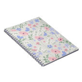 Persoonlijk bloemen notitieboek (Rechterzijde)