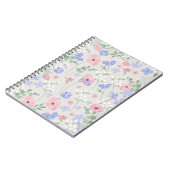 Persoonlijk bloemen notitieboek (Linkerzijde)