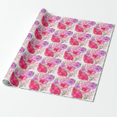 Persoonlijk Bloemendesign Cadeaupapier (Uitgerold)