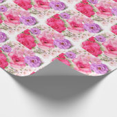 Persoonlijk Bloemendesign Cadeaupapier (Hoek)